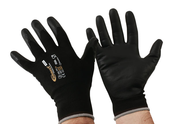 Professional cut resistant mechanics gloves