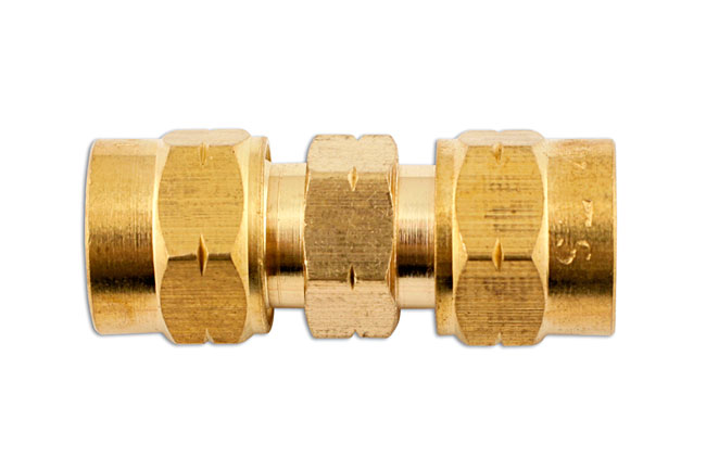 Laser Tools 31156 Brass Straight Coupling 9mm 10pc