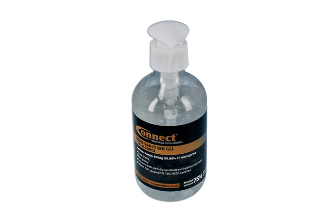 Connect 35335 Hand Sanitiser Gel 280ml Bottles