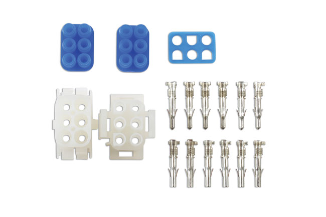 Laser Tools 37514 Mate-N-Lok 6 Pin Connector Kit 17pc